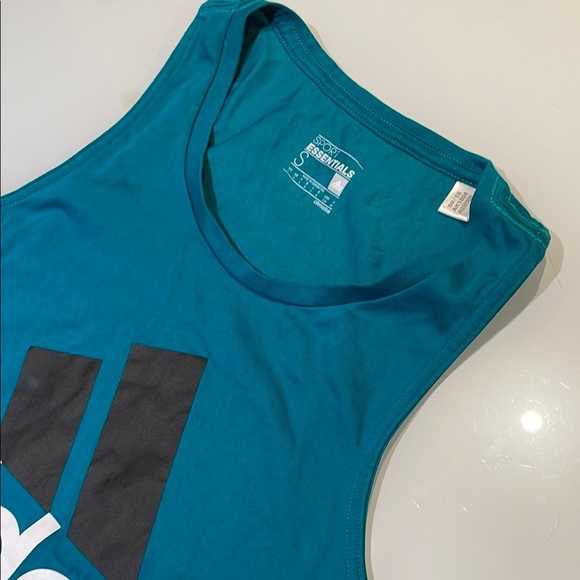 *NEW* Adidas Teal Sleeveless Men’s Tank Top - Picture 3 of 9